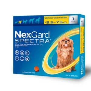 nexgard spectra perro chico 1 tab