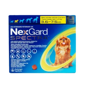 nexgard spectra perro ex chico 3 tab desparasitante masticable (copia)