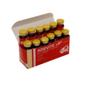 adevite + b compuesto de vitaminas ( cont. net. 10 ml)